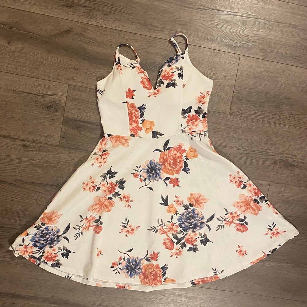 Streetwear Society Floral A-line Dress